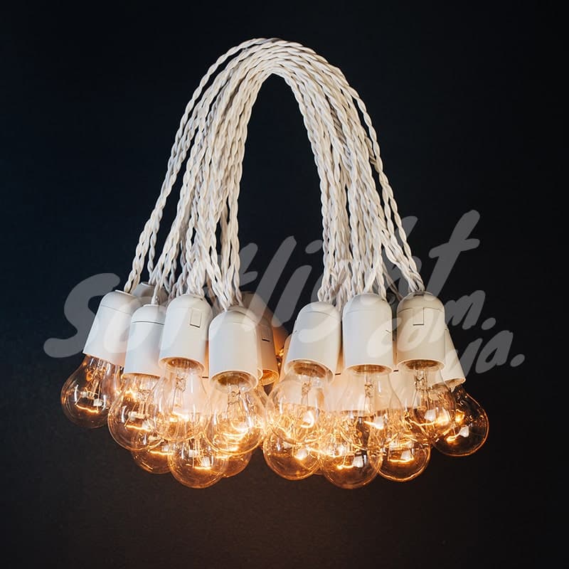 Оренда гірлянди 15 метрів 30 ламп (біла)